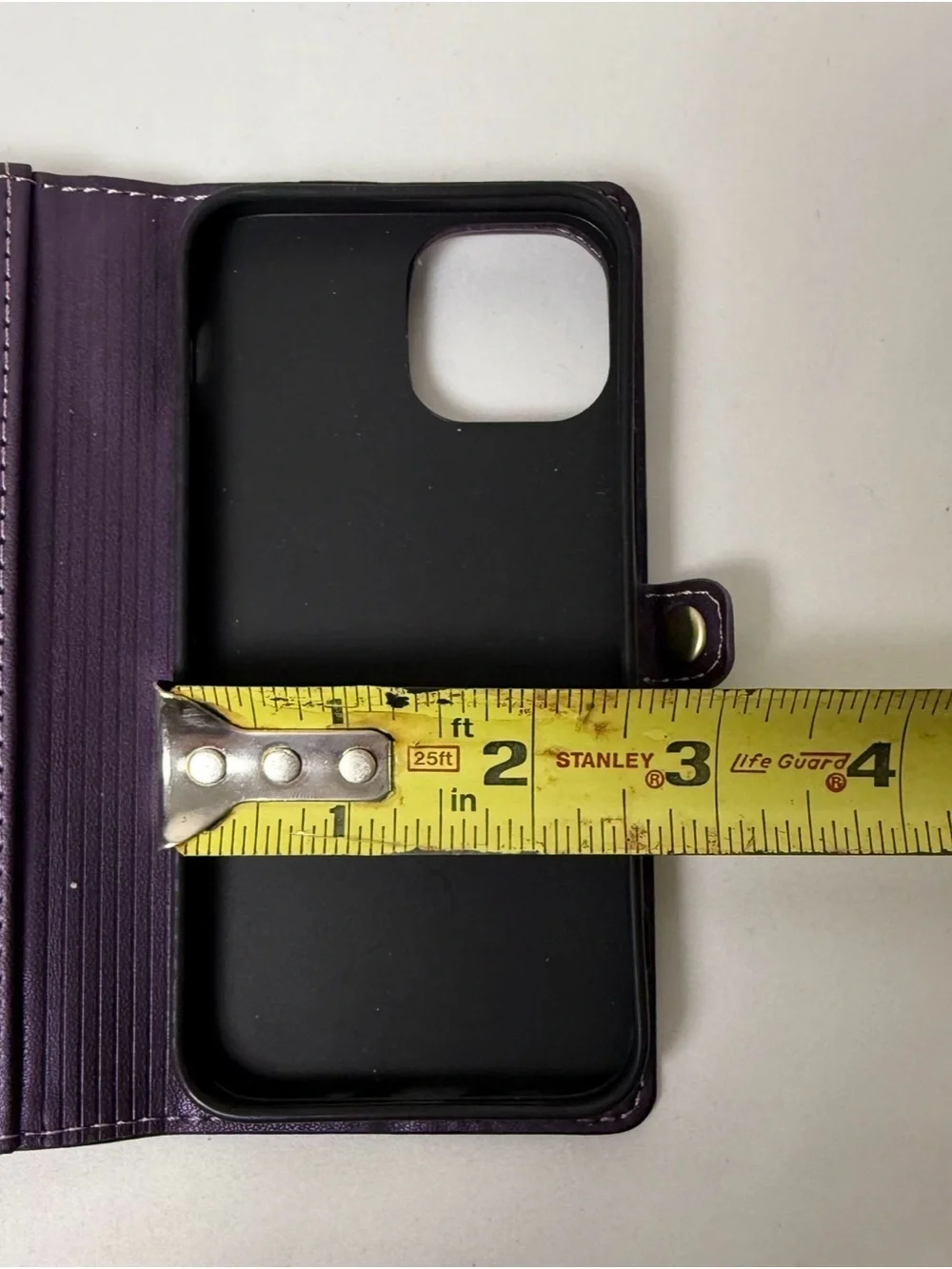 Purple Faux Leather iPhone 12 Mini / 13 Mini Wallet Case ✨📱